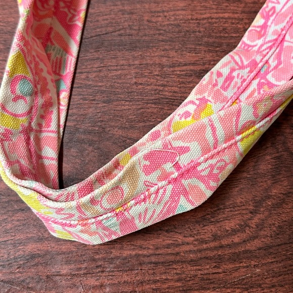 Lilly Pulitzer Palm Beach Bag Tote Kinis In The Keys - Picture 5 of 8